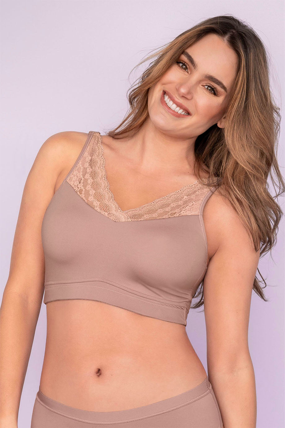 Comfy Mastectomy Bra. Enhances Your Natural Shape with a Seamless fit