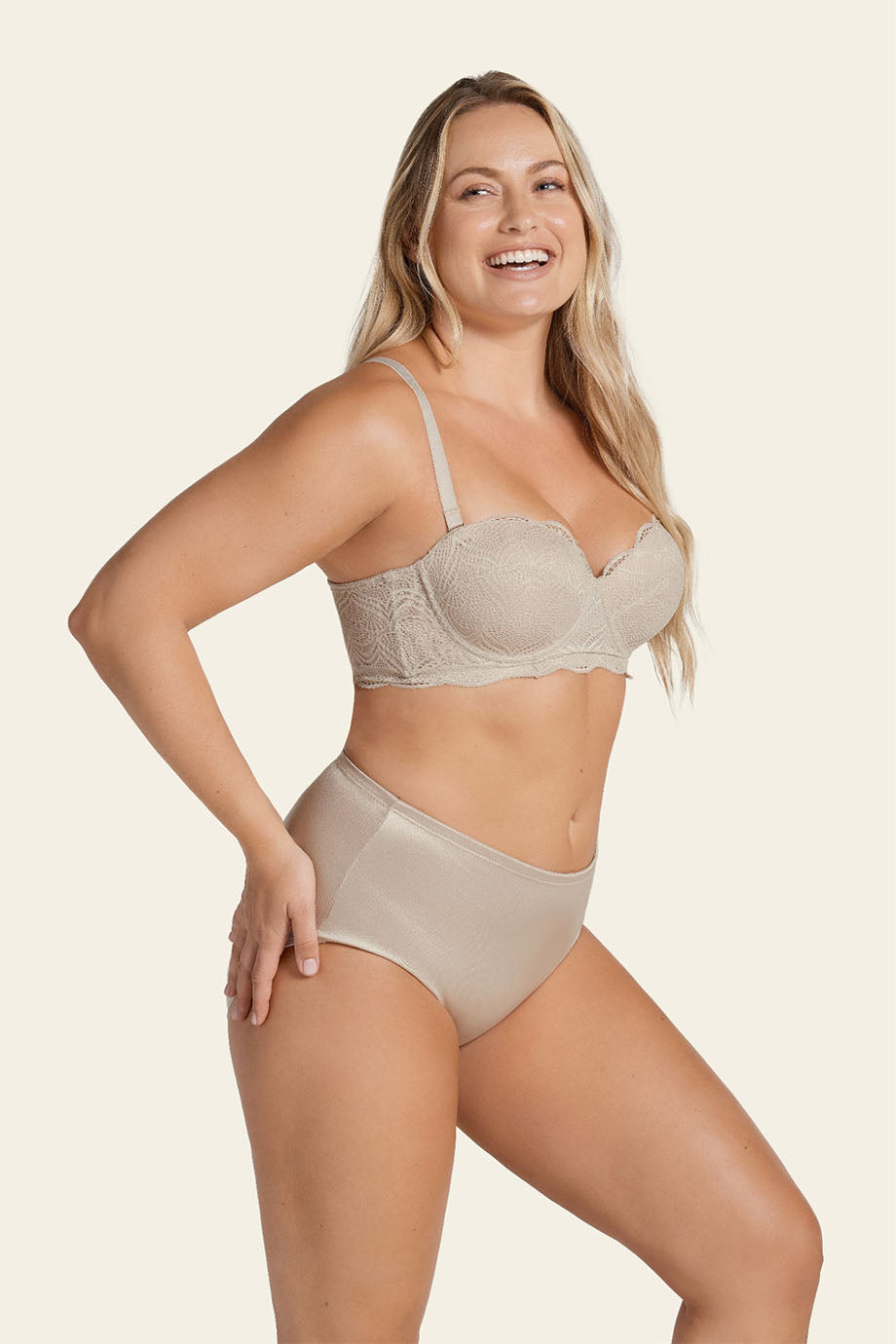 ORQ Women Plus Size Sexy Lace Underwear Bra Two-pieces Lingerie Set