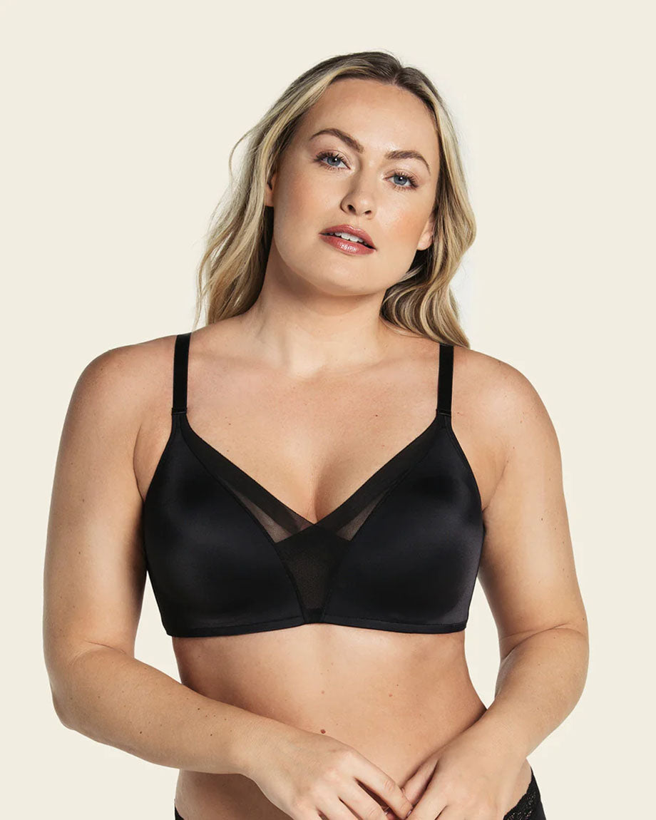 Super Breathable Full Coverage Wireless Lightly Padded Plus Size