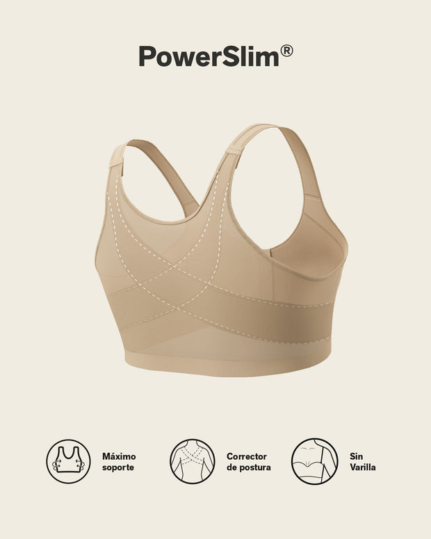 Multi/functional back support posture corrector wireless bra