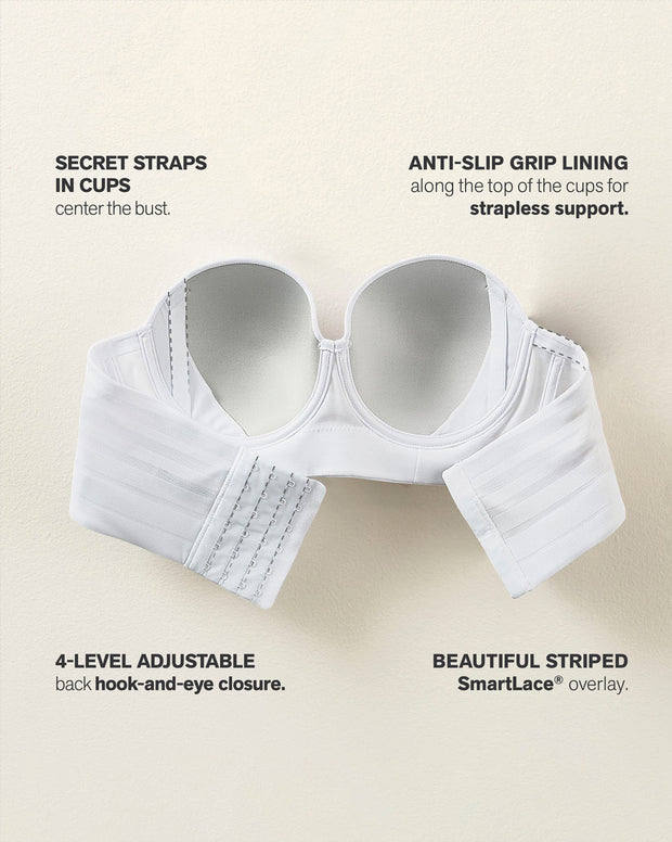 Splendid strapless bra with underwire