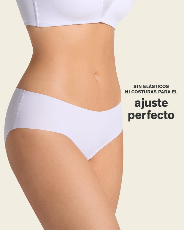 No ride-up seamless hiphugger panty