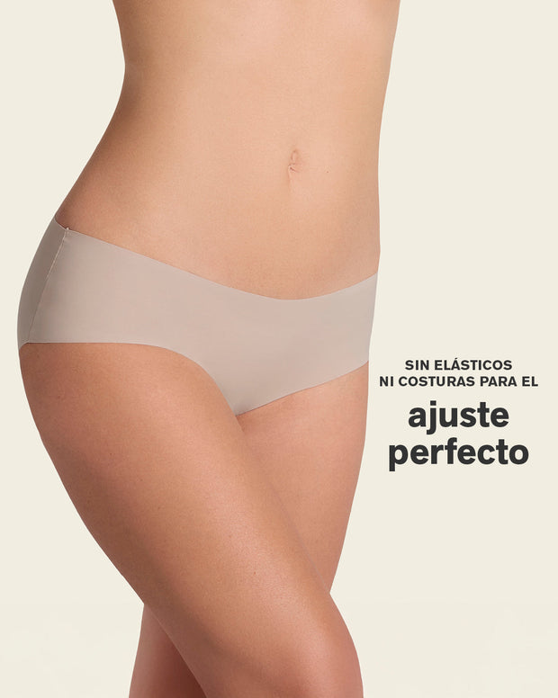 No ride-up seamless hiphugger panty
