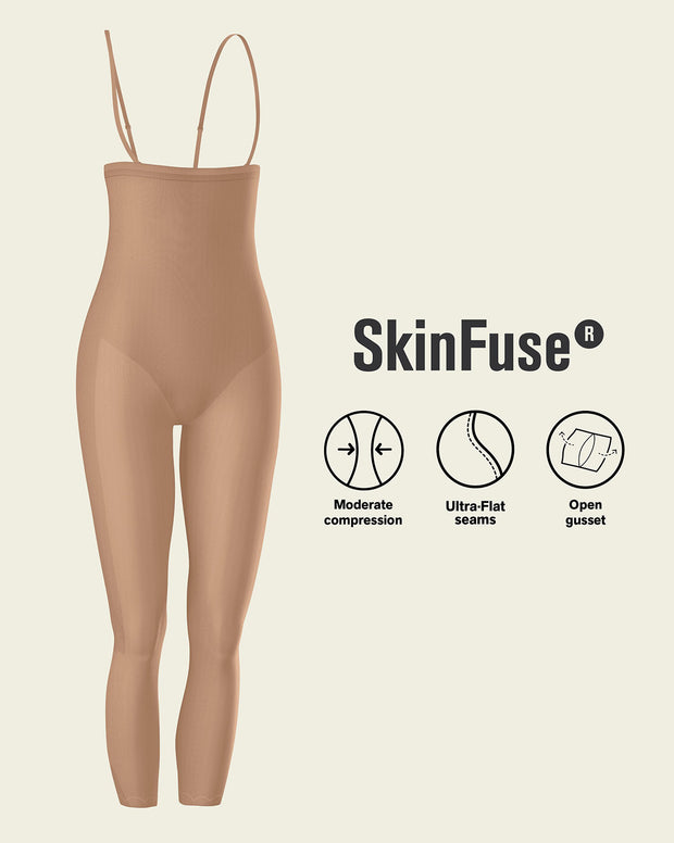 Invisible butt lifter full-leg body shaper
