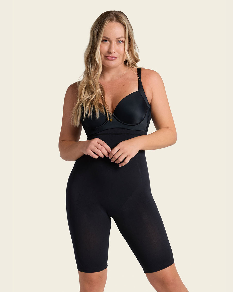 Invisible extra high-waisted shaper short