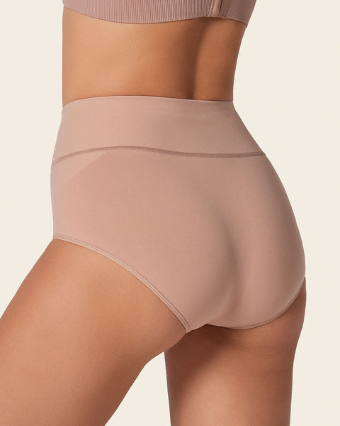 High-waisted classic smoothing brief#color_852-soft-natural