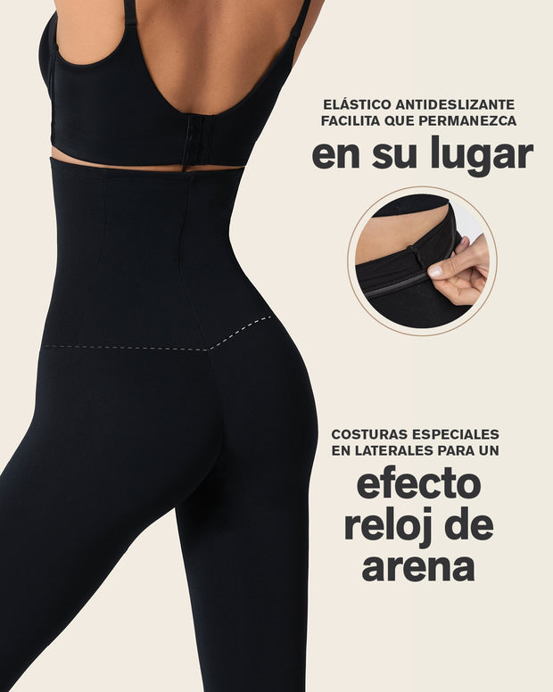 Extra high waisted firm compression legging