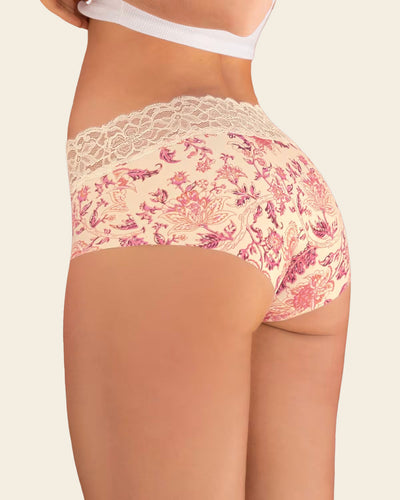 ultra Light Lace Trim Hipster Panty#color_a53-flower-print