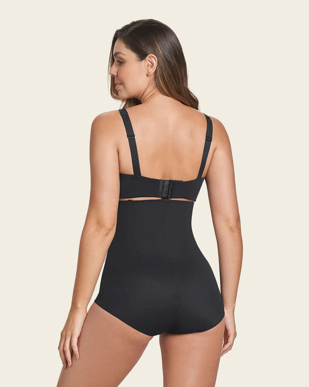 Extra high-waisted moderate shaper panty