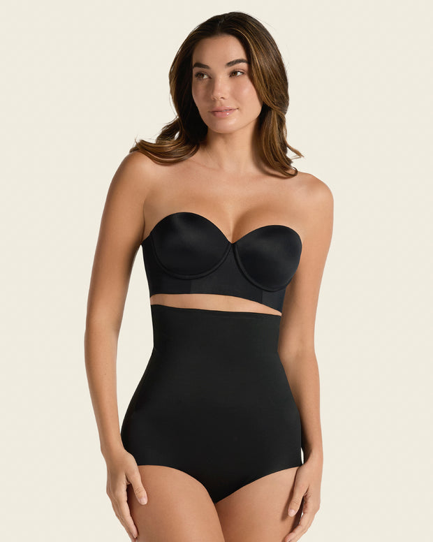 Extra high-waisted moderate shaper panty