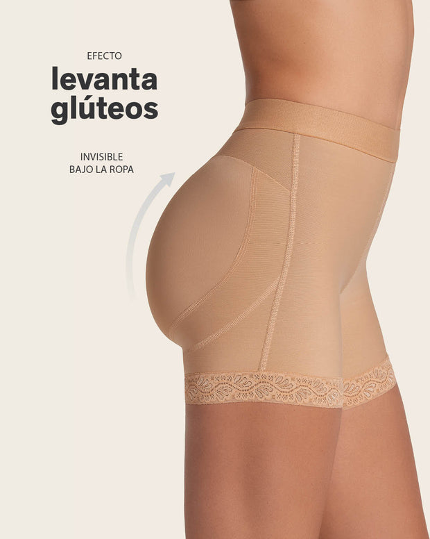 Mid-Rise Sculpting Butt Lifter Shaper Short