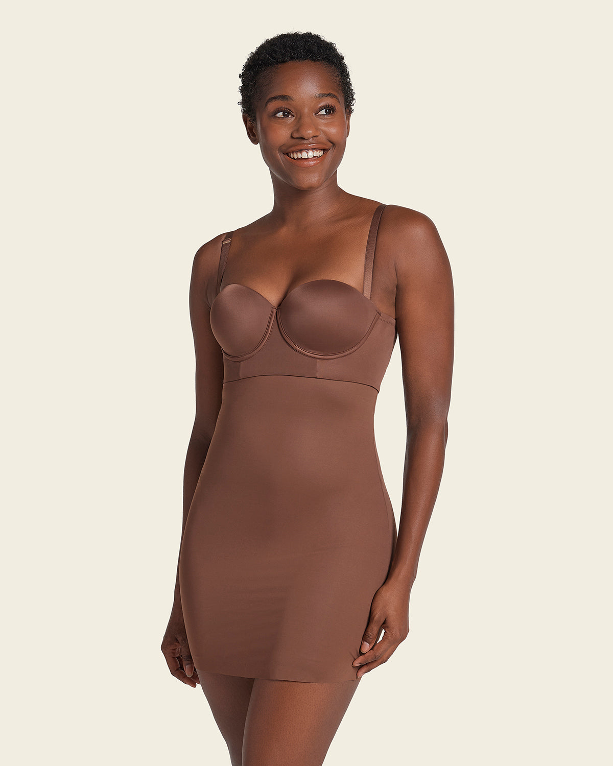 Leonisa Shapewear Tank Top for Women with Seamless Effect - Firm  Compression Tanks Tops Brown at  Women's Clothing store