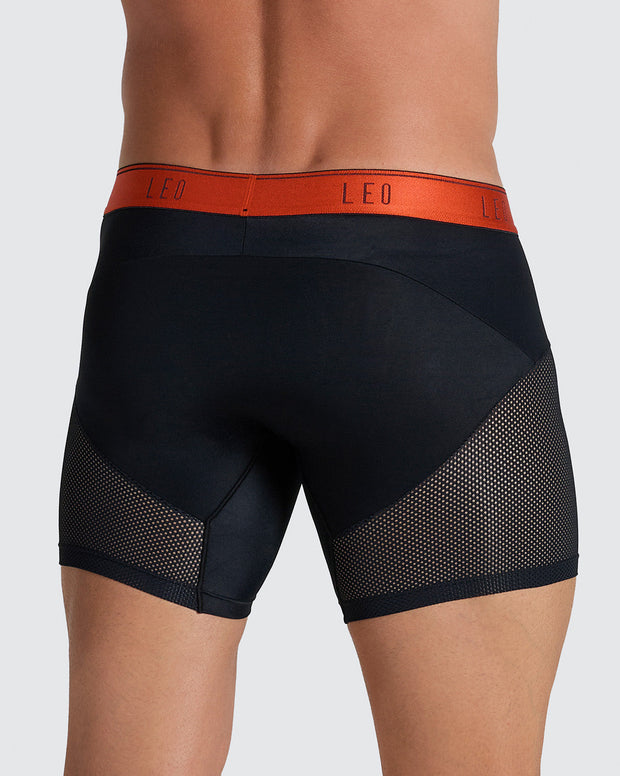 High-Tech Mesh Boxer Brief with Ergonomic Pouch