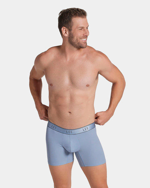 Ultra-Light Boxer Brief with Ergonomic Pouch#color_517-light-blue-gray