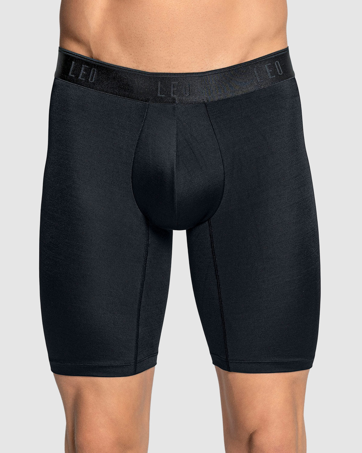 Microfiber Long Boxer Brief with Ergonomic Pouch | Leonisa