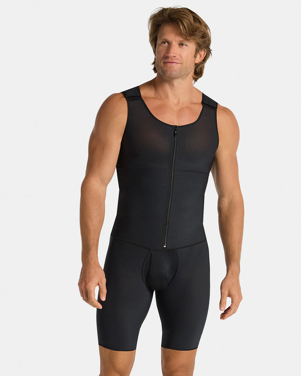 Leo post-surgical compression bodysuit