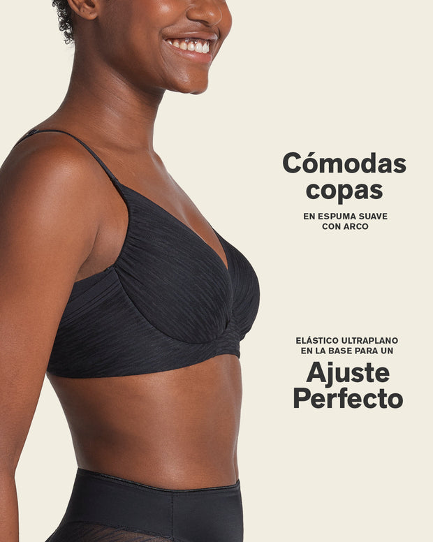 Complete coverage comfort fit bralette