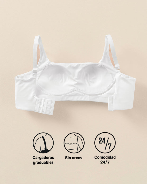 Everyday wireless support bra