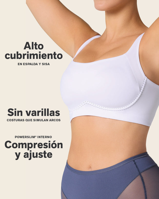 Everyday wireless support bra