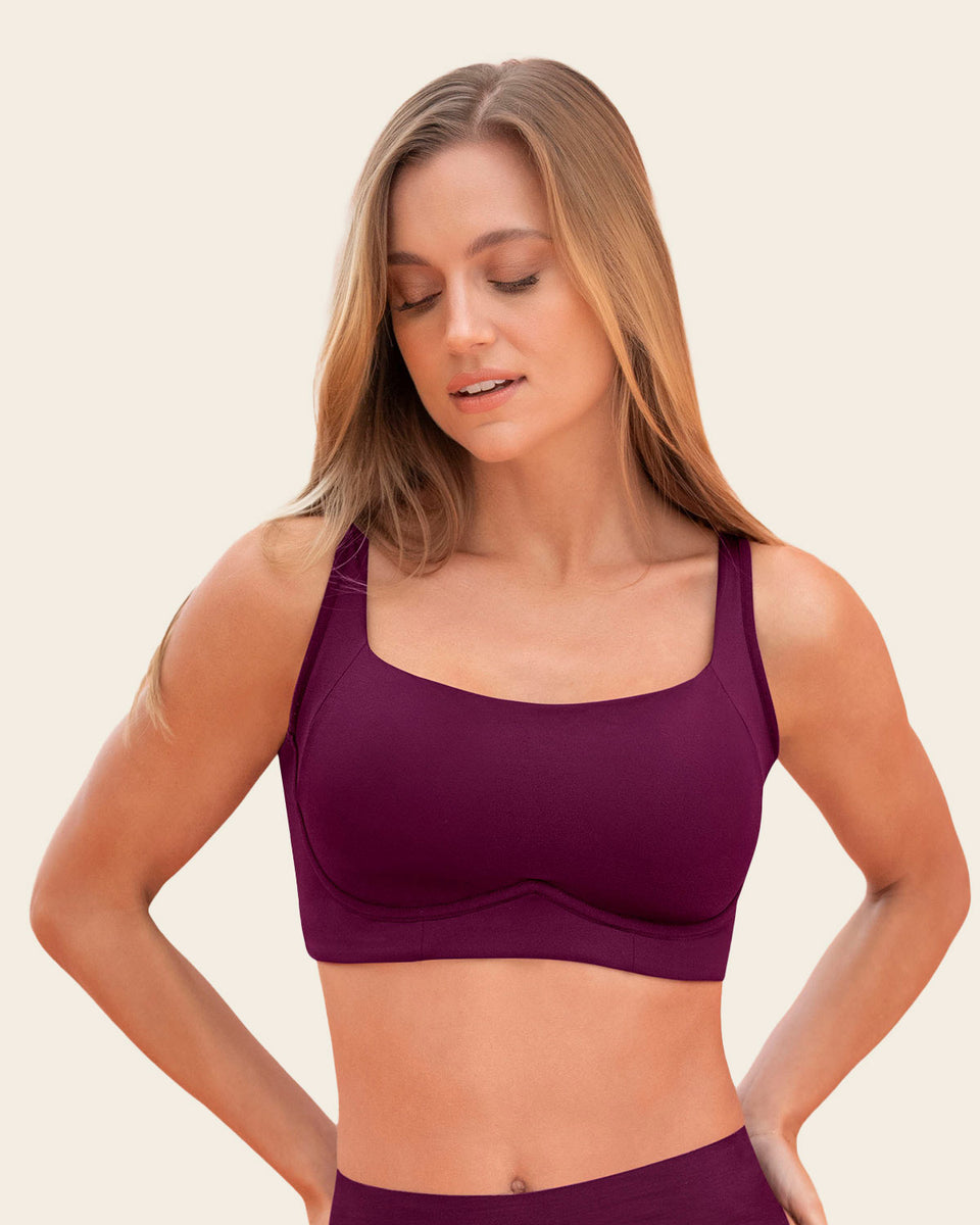 Everyday wireless support bra
