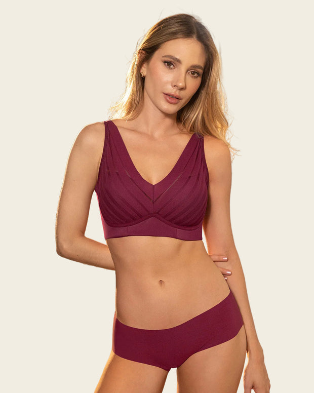 Daily Lace Wireless Support Bra