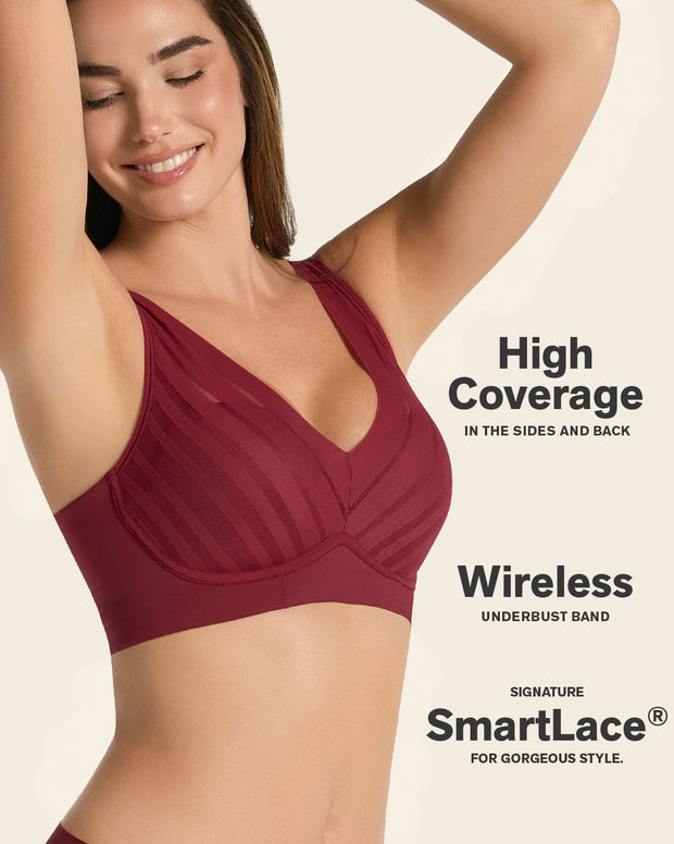 Daily Lace Wireless Support Bra
