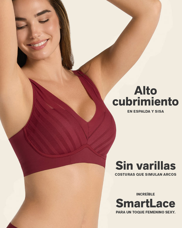 Daily Lace Wireless Support Bra