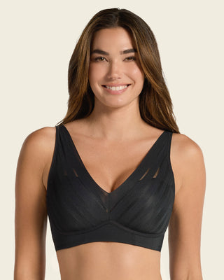 Daily Lace Wireless Support Bra#color_700-black