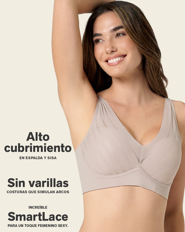 Daily Lace Wireless Support Bra