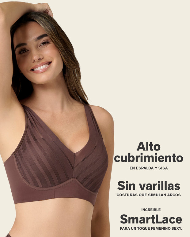 Daily Lace Wireless Support Bra