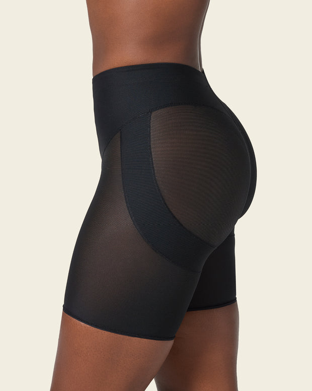 Firm compression butt lifter shaper short