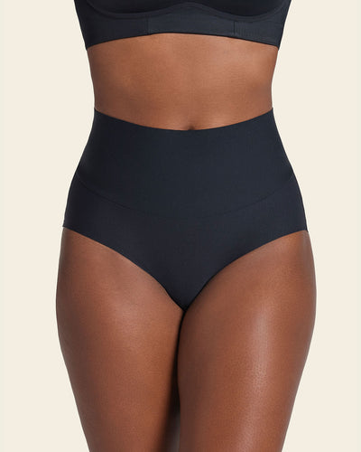 High-Tech High-Waisted Classic Sculpting Panty#color_700-black