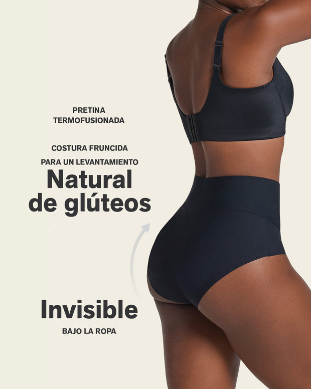 Panty clásico tiro alto de compresión fuerte de abdomen