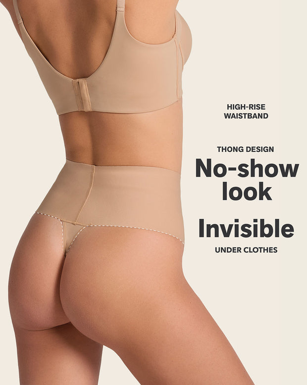 High-Tech High-Waisted Sculpting Thong