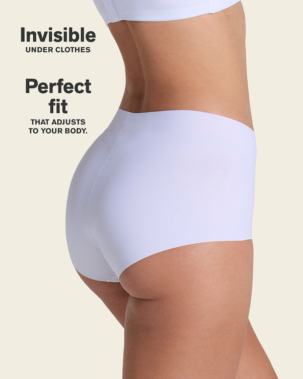 Mostly Covered Invisible Microfiber Boyshort Panty