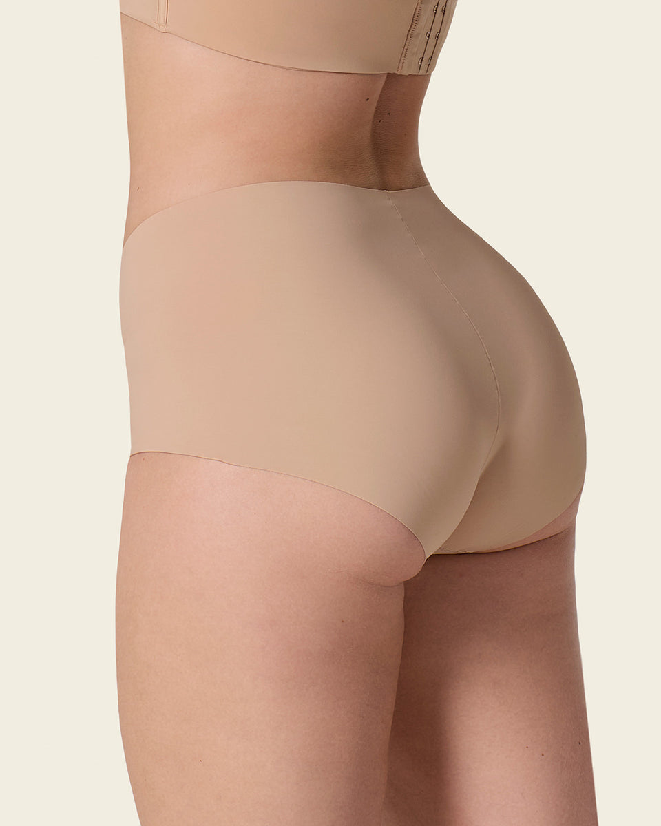 Mostly Covered Invisible Microfiber Boyshort Panty