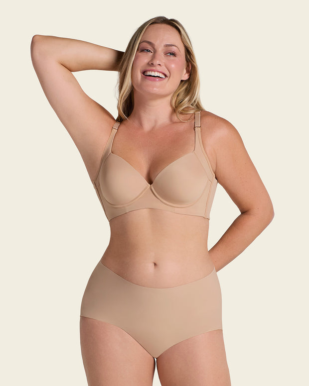 Mostly Covered Invisible Microfiber Boyshort Panty