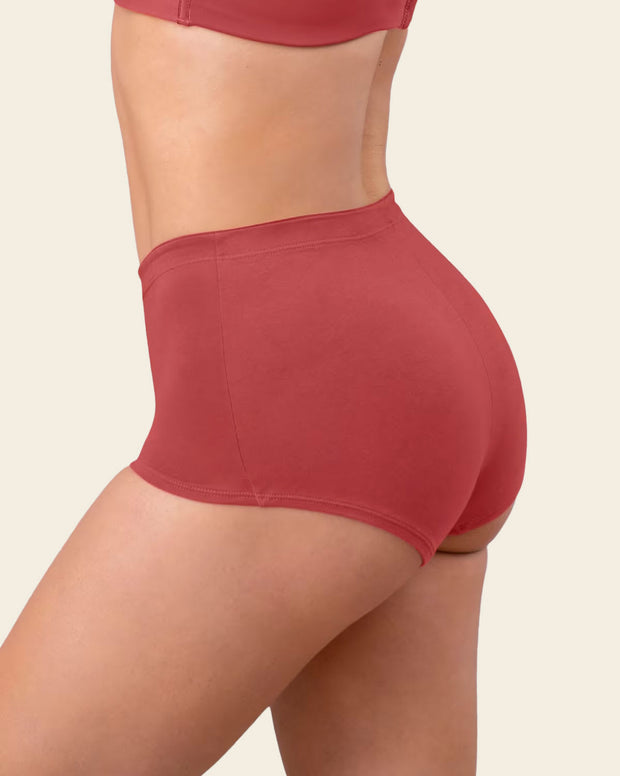 3-Pack Stretch Cotton Comfy Boyshort Panties