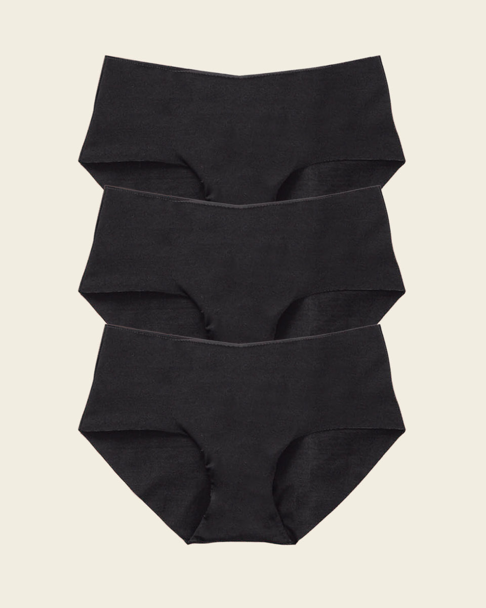 No ride-up seamless hiphugger panty