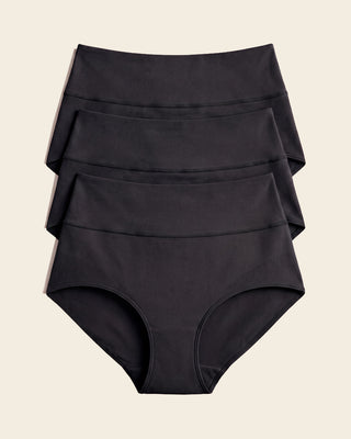 High-waisted classic smoothing brief#color_700-black