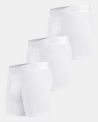 Ultra-Light Boxer Brief with Ergonomic Pouch#color_000-white