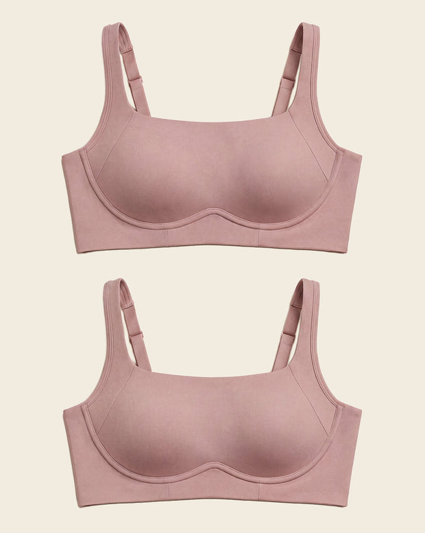 Everyday wireless support bra