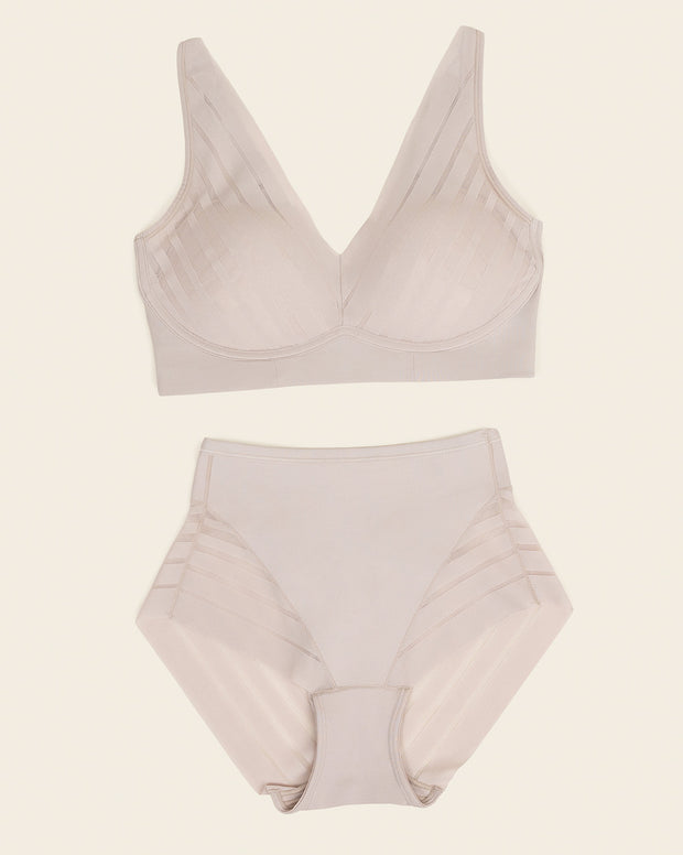 Daily Bra & Stripe Undetectable in Nude
