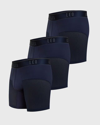 High-Tech Mesh Boxer Brief with Ergonomic Pouch#color_515-blue