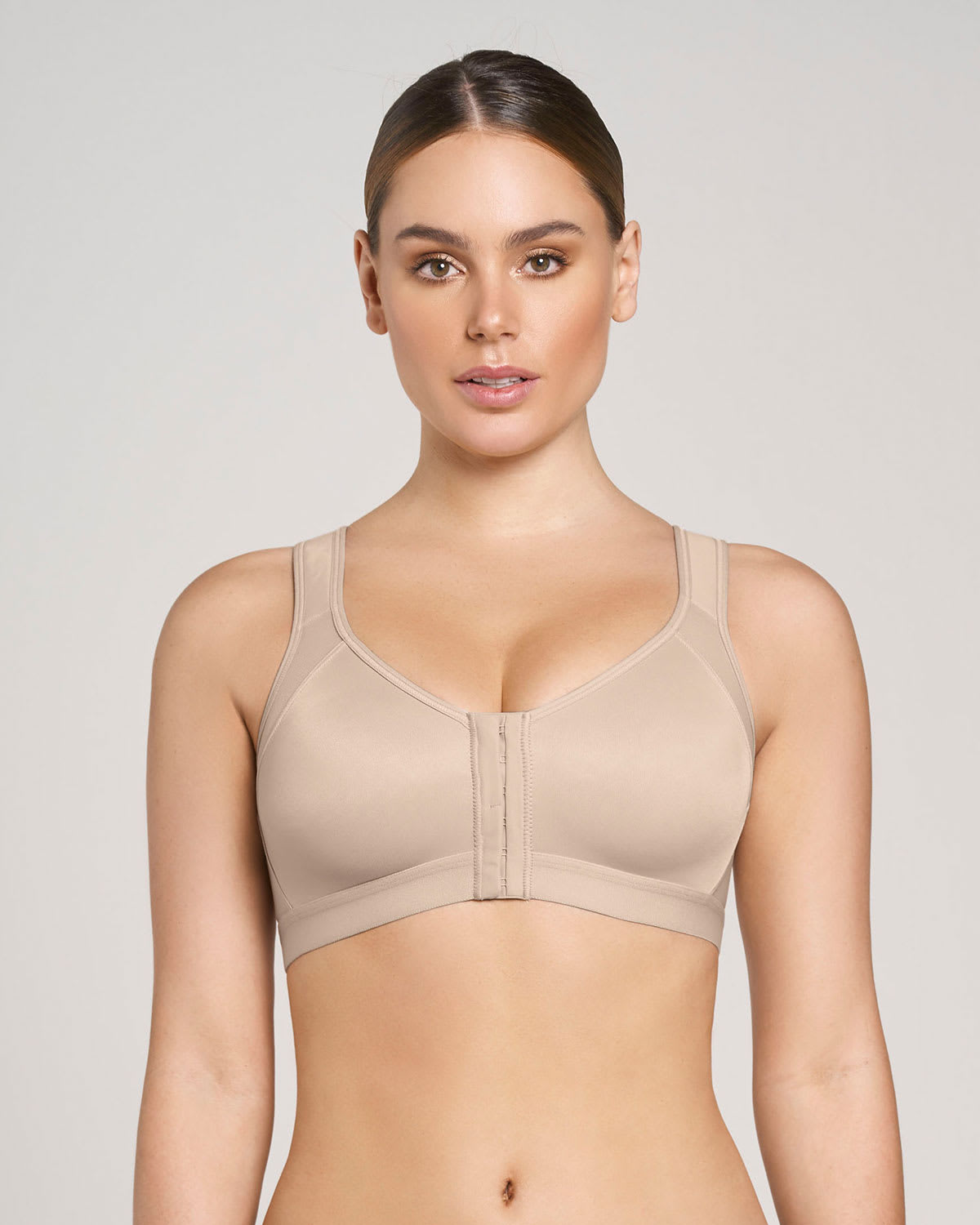 Women Post Surgery Front Closure Sports Bra With Breast Support Wirefree  Breast-receiving Underwear - 2023