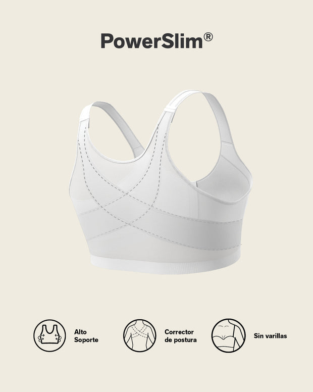 Multi/functional back support posture corrector wireless bra