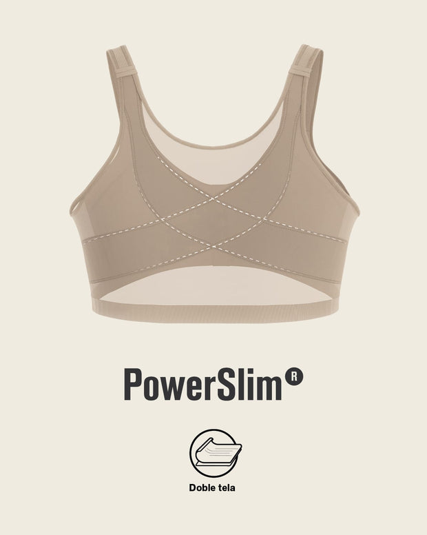 Multi/functional back support posture corrector wireless bra