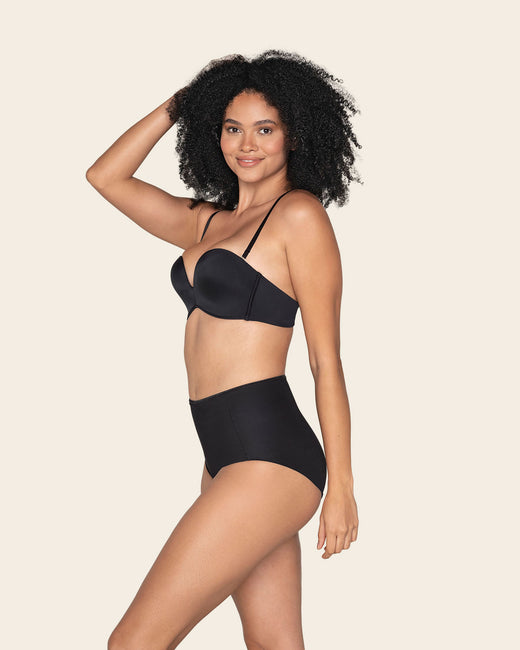 Antigravity wireless strapless bra#color_700-black