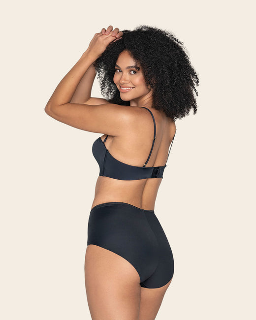 Antigravity wireless strapless bra#color_700-black