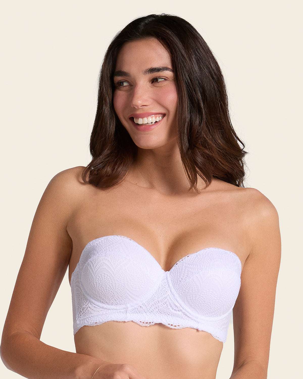 Convertible Balconette Lace Push Up Bra | Leonisa